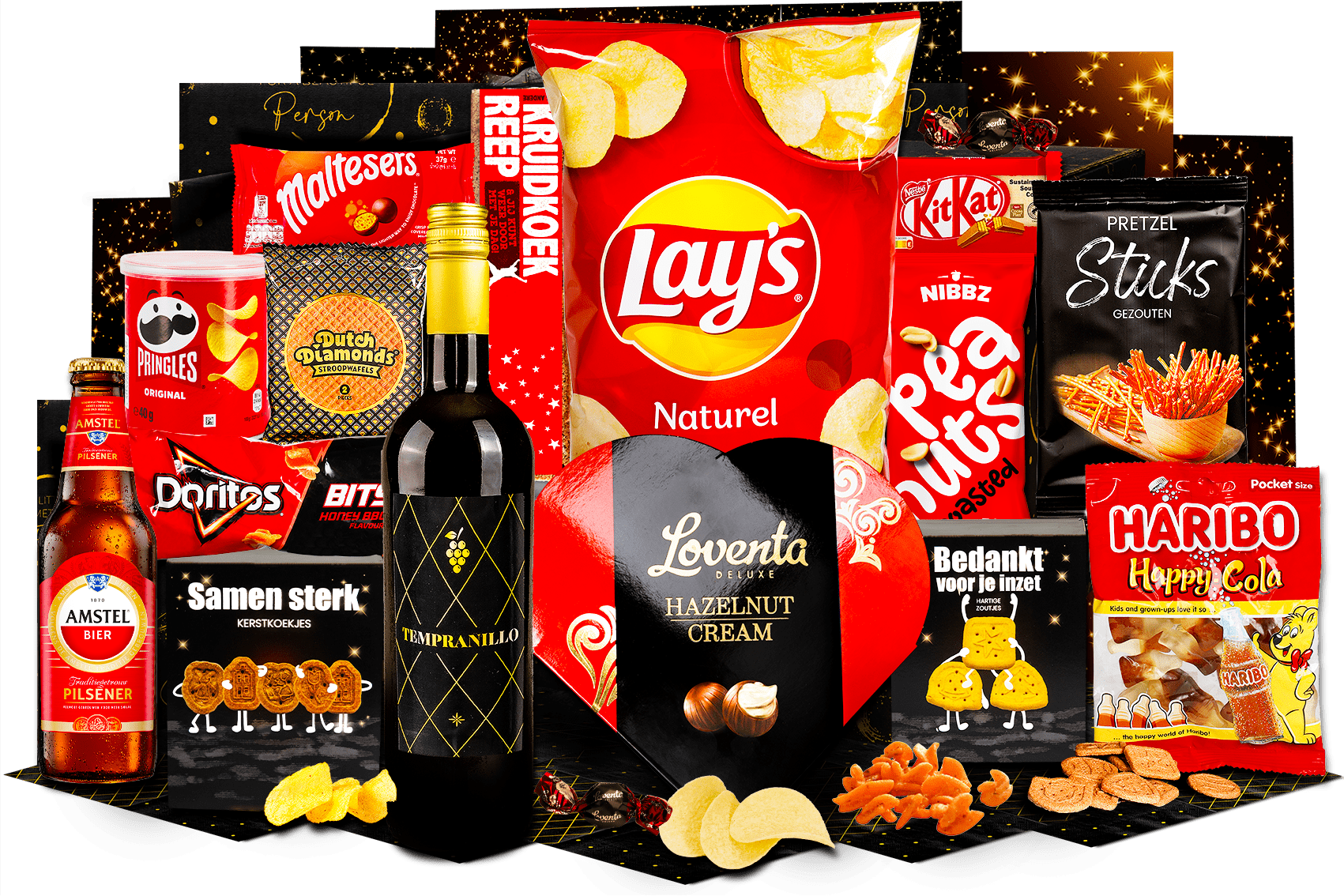 Kerstpakket - Vol en veel