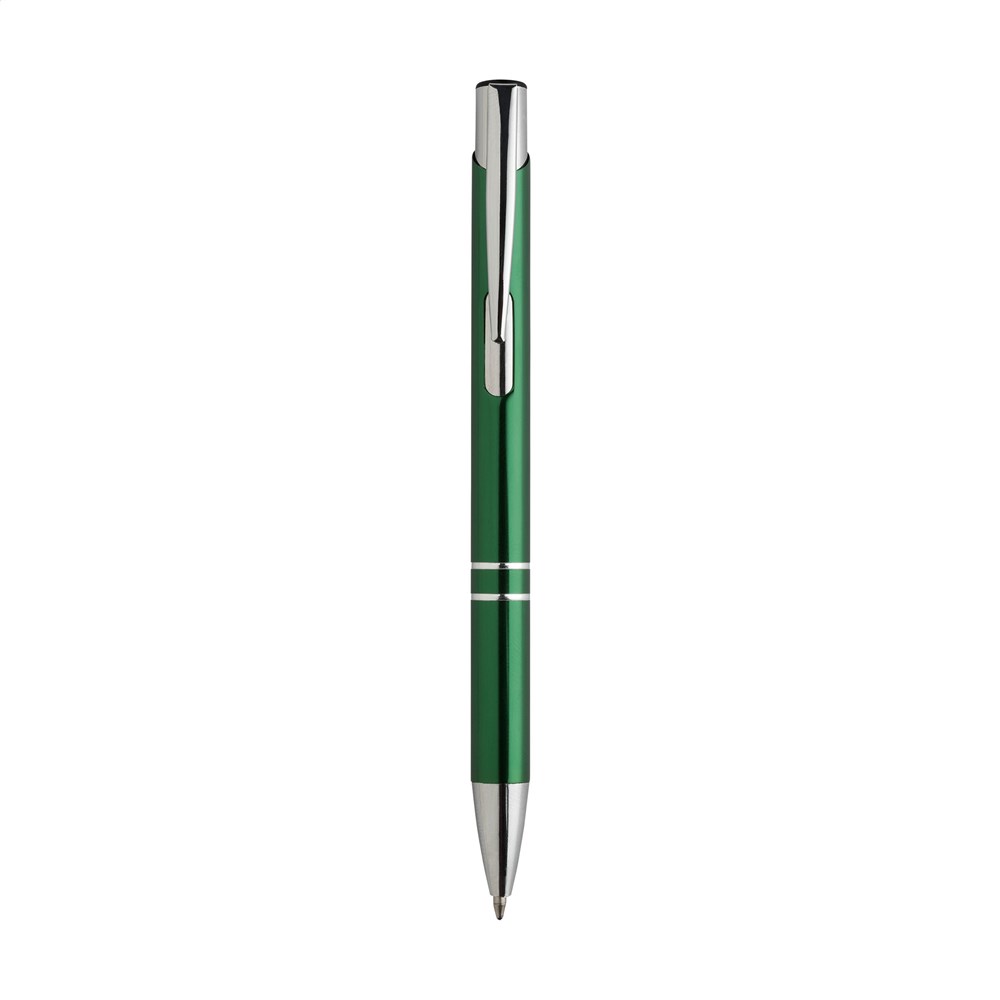 Glanzende aluminium balpen