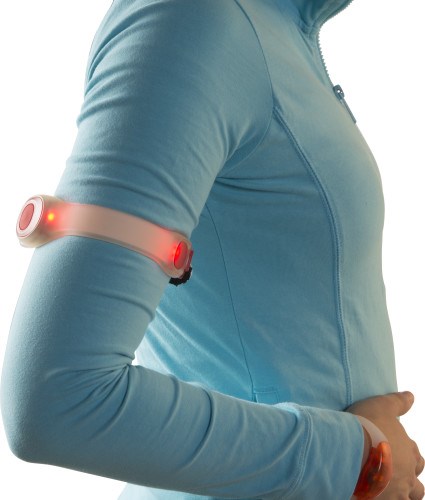 Siliconen armband met LED lampjes