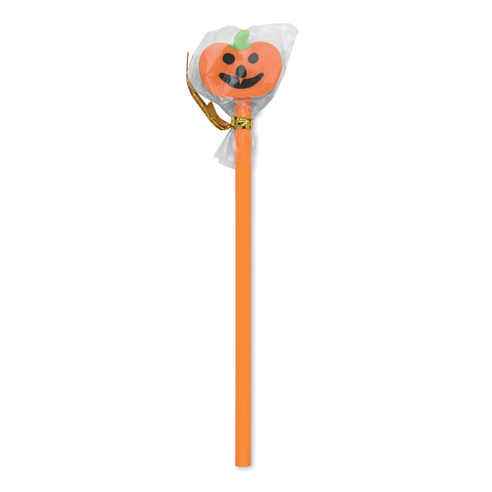 Halloween-potlood met gum