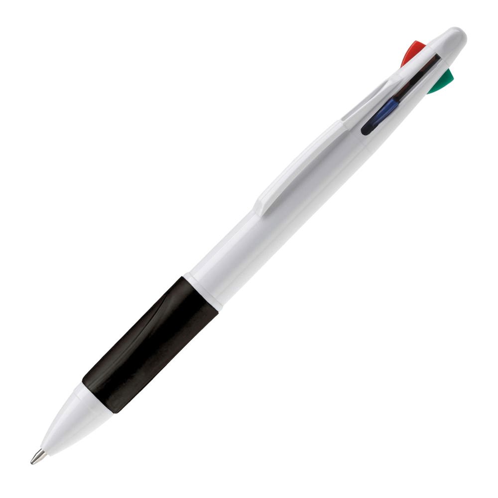 Balpen 4 kleuren hardcolour