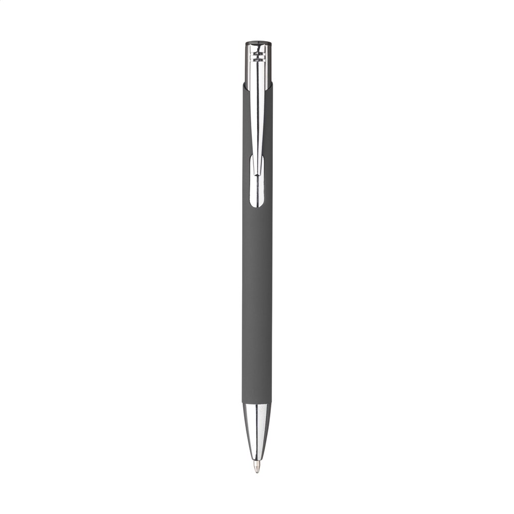 Aluminium balpen met rubberen afwerking