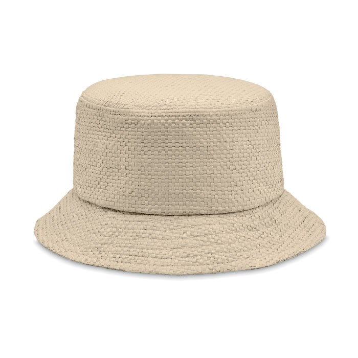 Zonnehoed van papierstro
