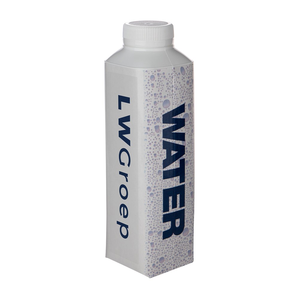 Kartonnen waterpakje met bronwater - 500 ml
