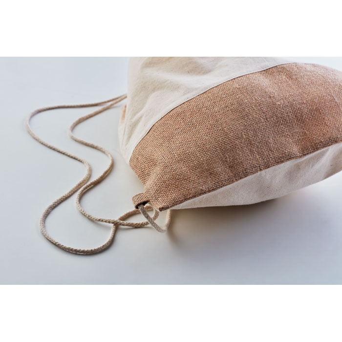 Rugzak met jute - 160 g/m2