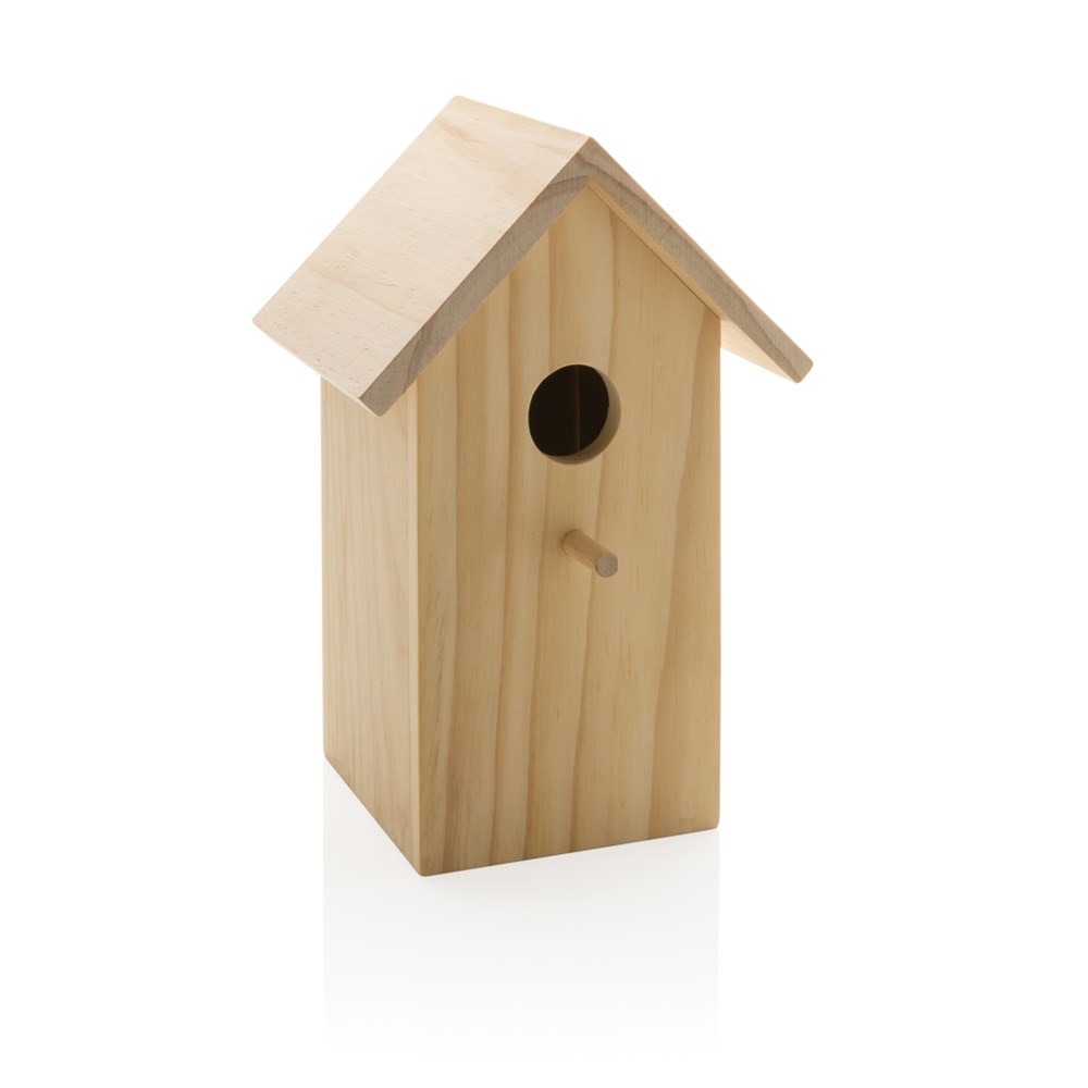 Houten vogelhuisje